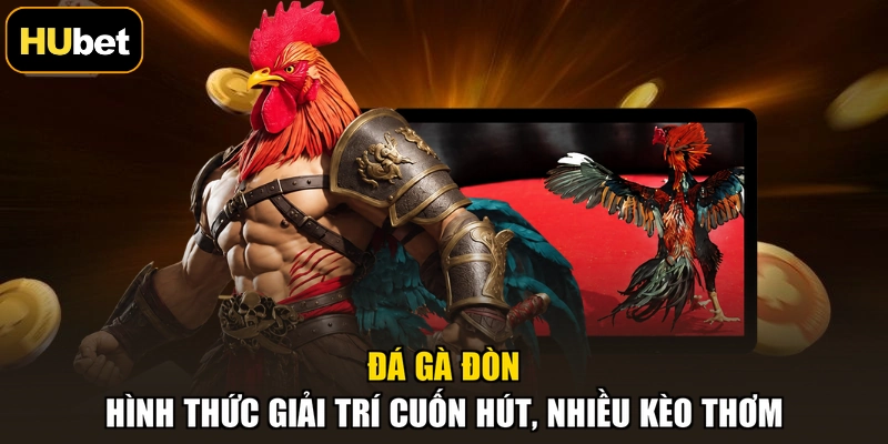 Đá Gà Đòn - Hình Thức Giải Trí Cuốn Hút, Nhiều Kèo Thơm